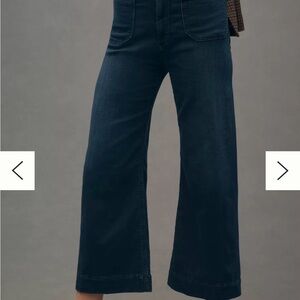 Maeve Colette cropped wide leg size 25